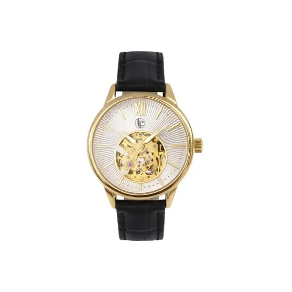 Louis Pion Montre automatique Femme Augustine Argenté, Blanc