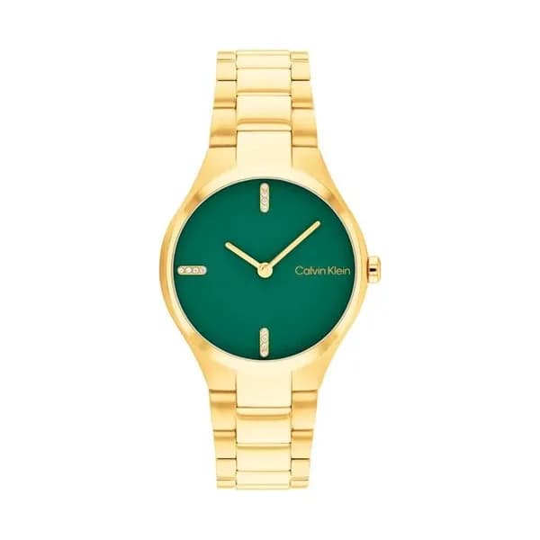 Calvin Klein Montre Calvin Klein Collection Timeless en Acier et PVD Doré