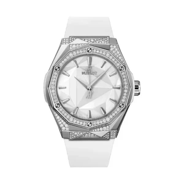 Hublot Orlinski Titanium White Alternative-Pave