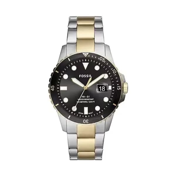 Fossil Montre Homme FOSSIL FB-01 en Acier Bicolore