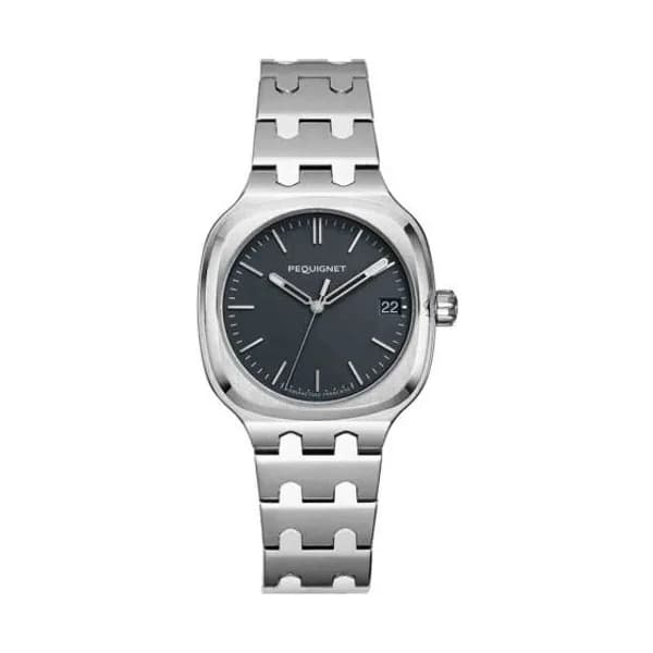 Pequignet Montre Pequignet Manufacture Concorde Automatique Cadran Gris anthracite - 9046443