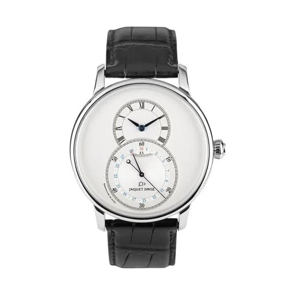 Jaquet Droz Montre Jaquet Droz Grande Seconde Quantième acier automatique 43 mm