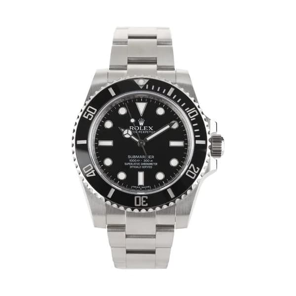 Rolex Montre Rolex Submariner "No date" Ref. 114060 40 mm automatique 2013