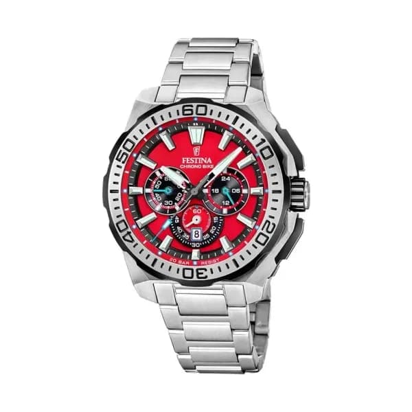 Festina Montre Festina Collection Chrono Bike en Acier Argenté