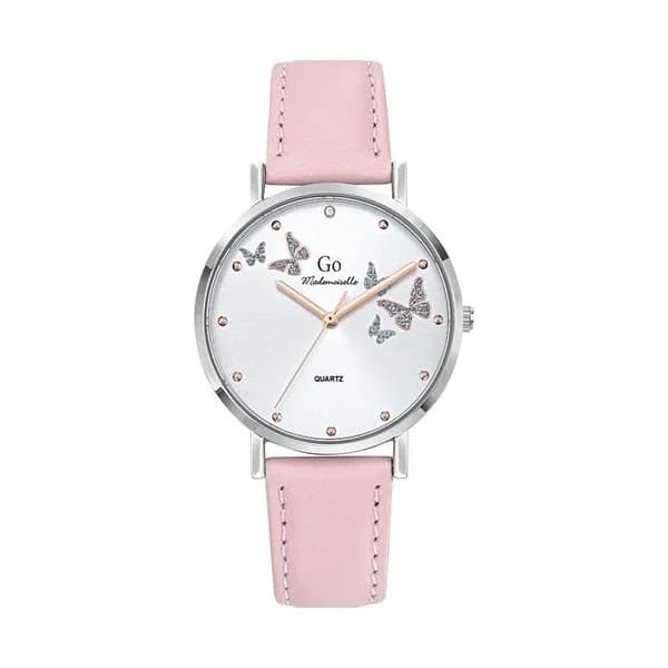 GO Mademoiselle Montre GO Mademoiselle en Cuir Rose