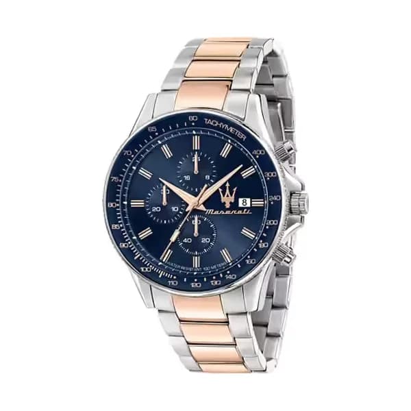 Maserati Montre Analogique Homme Maserati Métal Bicolore R8873640012 - Cleor