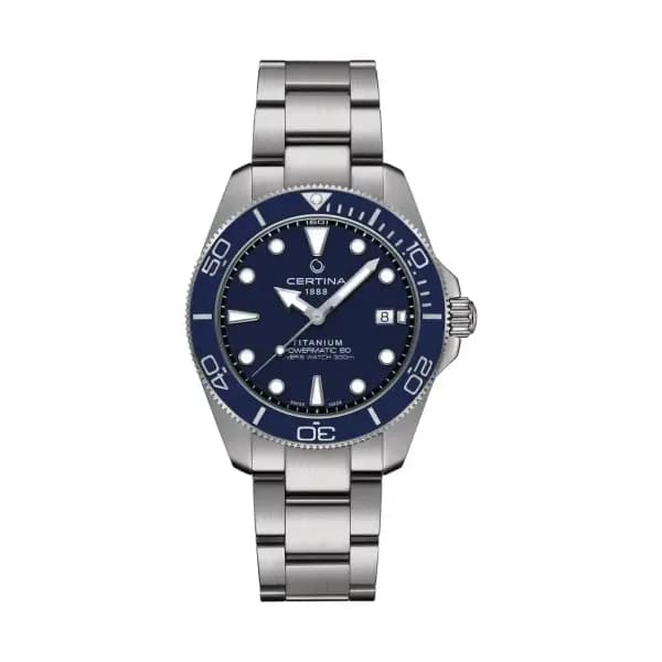 Certina Montre automatique Homme DS action Bleu foncé