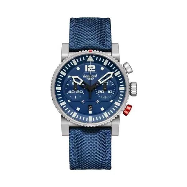 Hanhart Montre Hanhart Primus Pilot Carrier Automatique diamètre 44 mm- 740.271-3320