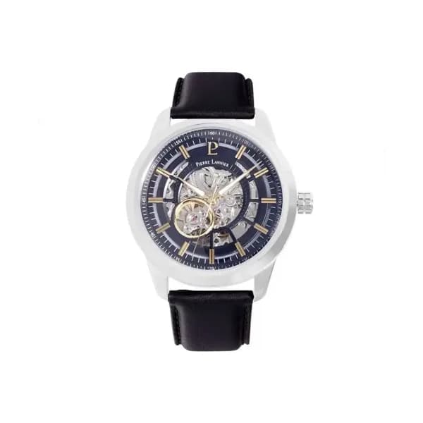 Pierre Lannier Montre Pierre Lannier Collection Automatique 44 Acier Argenté
