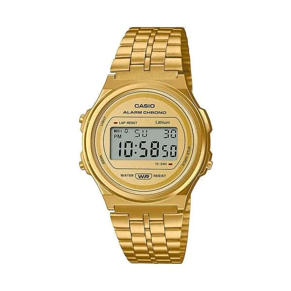 Casio Montre Casio en Acier Doré