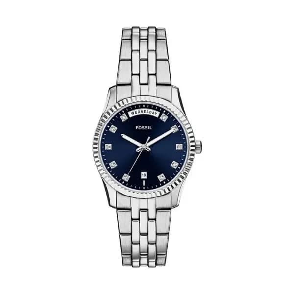 Fossil Montre Fossil Scarlette Bleu