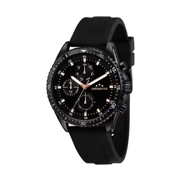 Chronostar Montre Homme Chronostar Silicium Noir R3751311003
