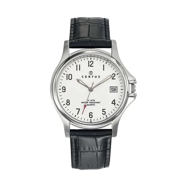 Certus Montre Certus en Cuir Noir