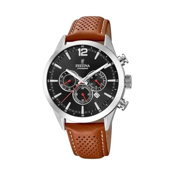 Festina Montre Festina Timeless Chrono 44 Noir
