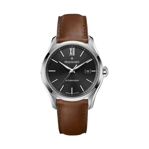 Pequignet E. Montre Pequignet Elegance - 42 mm Homme -4800543S-CM