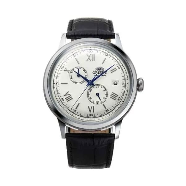 Orient Montre Orient Classic Multi-Dial Automatique Cadran Blanc Bracelet Cuir - RA-AK0701S