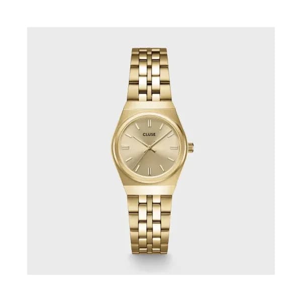 Cluse Retro 70s Mini Watch Steel, Full Gold Colour