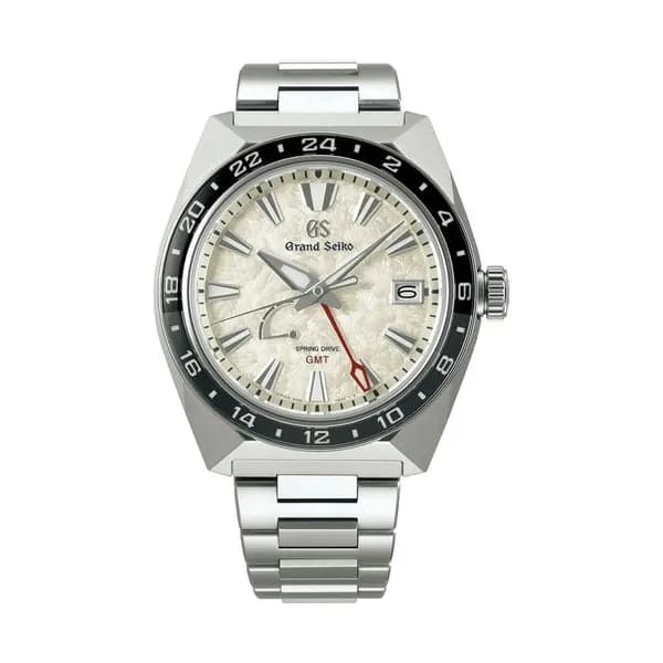Grand Seiko Montre Grand Seiko Sport Tokyo Lion GMT Titane Spring Drive cadran champagne bracelet titane 44,5 mm