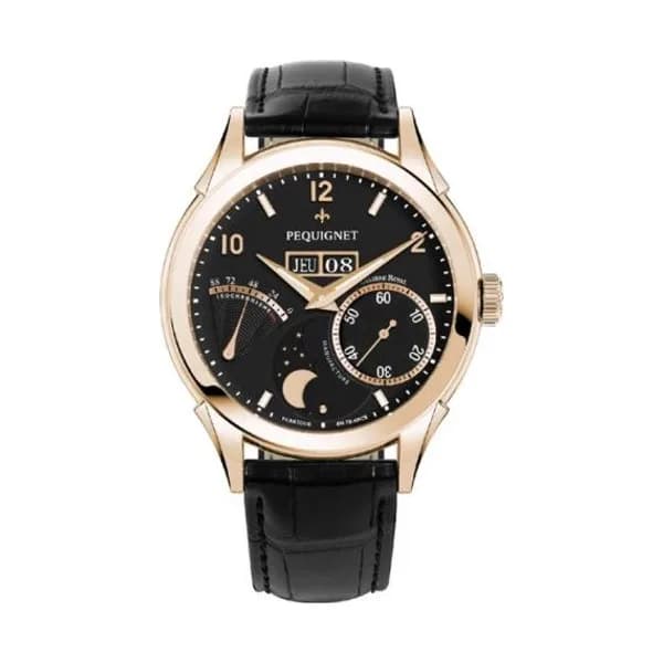 Pequignet Montre Pequignet Royale Origine Automatique Cadran Noir - 9011548