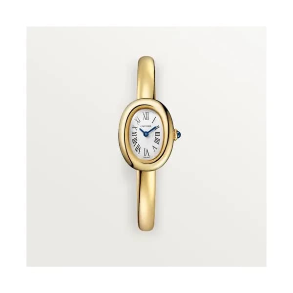 Cartier Montre quartz Femme Baignoire Argenté