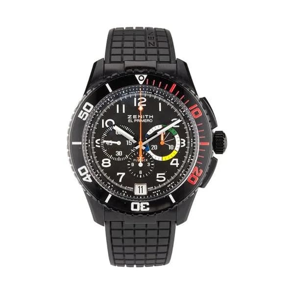Zenith Montre Zenith Stratos Rainbow Flyback Ed. Limitée 250 ex. Full Set