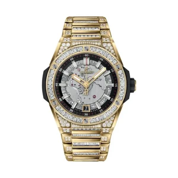 Hublot Integrated Time Only Yellow Gold Jewellery