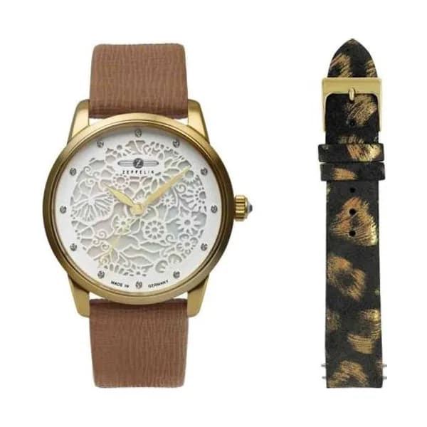 Zeppelin Montre Zeppelin Princess of the Sky Quartz Cadran Blanc - 73451_set