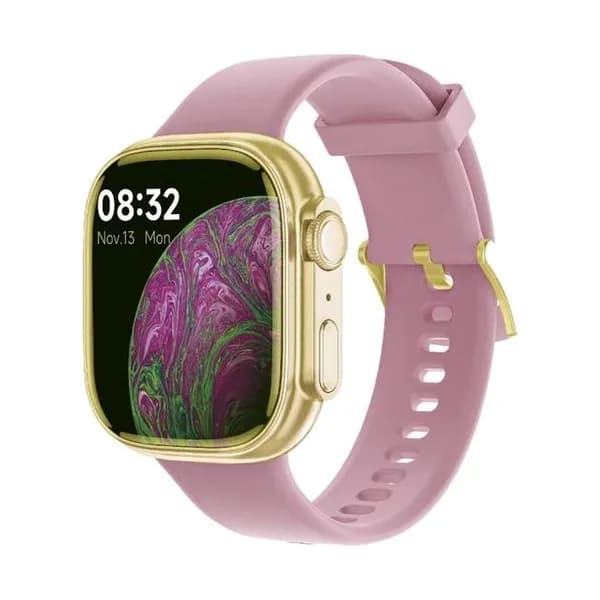 Smarty Montre Connectée Smarty Collection Powerful Amoled en Silicone Rose