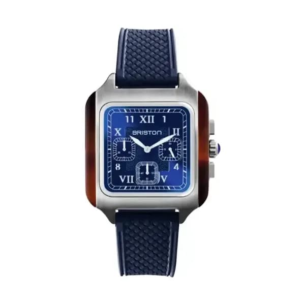 Briston Montre Streamliner Kennedy - Chrono - Bleu 261838.SA.T.9.FNB