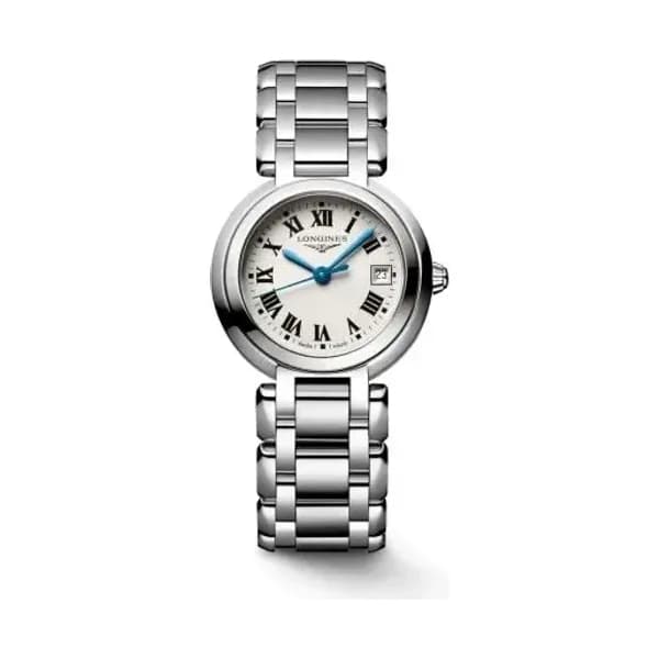 Longines Montre Longines Longines primaluna 26.50 mm Quartz Cadran Argenté Bracelet Acier