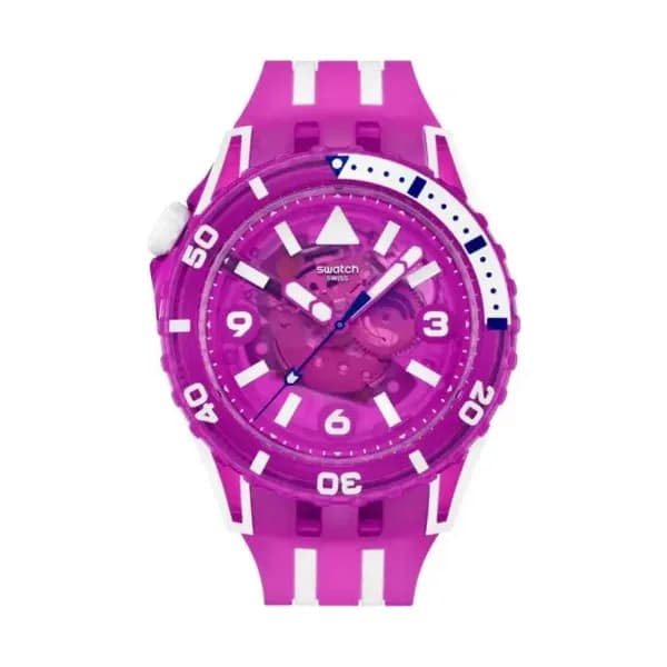 Swatch Montre Scubaqua Flower Hat SSCU09P100