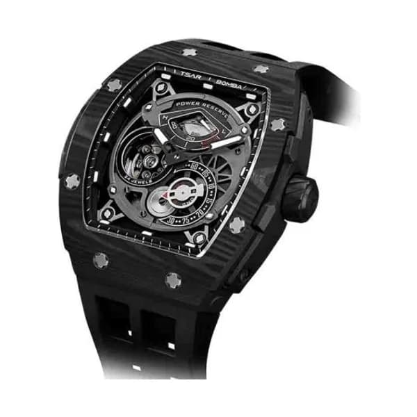 Tsar Bomba Montre Tsar Bomba - Elemental Series - Carbon Fiber Automatic - Noir - TB8210CFII01