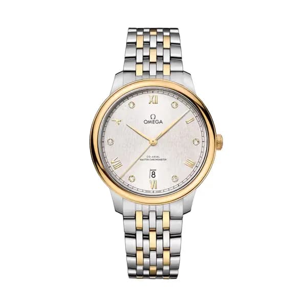 Omega De Ville 40 mm, acier - or jaune sur or jaune