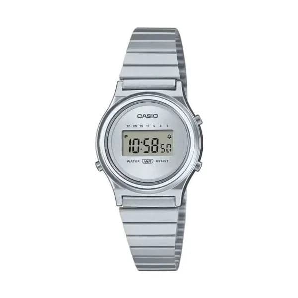 Casio Montre Casio Vintage - Mini Collection - Argent 30.8 × 26.3 mm- LA700WE-7A