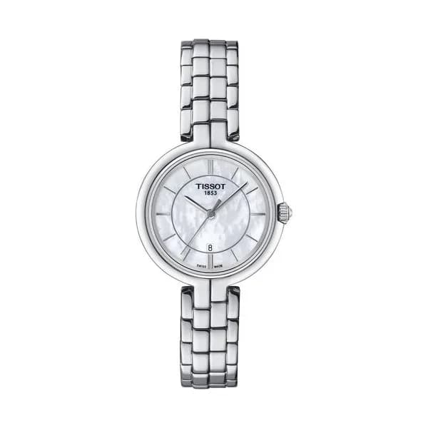 Tissot Montre Tissot Flamingo en Métal Argenté