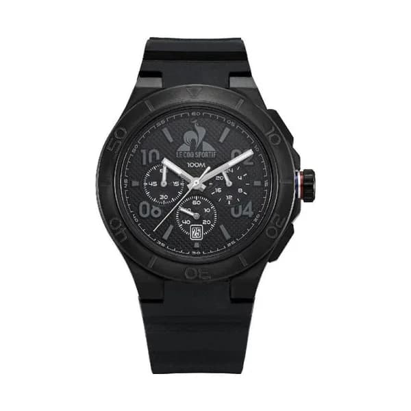 Le Coq Sportif Montre le Coq Sportif Collection Intégrée en Plastique Noir