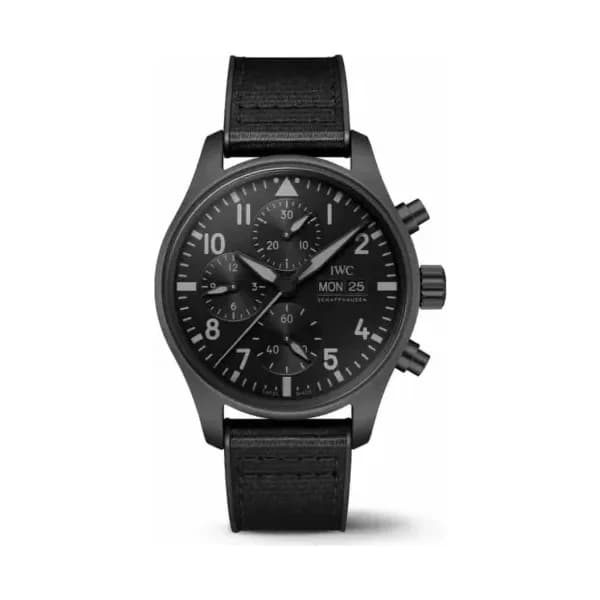 IWC Schaffhausen Montre D’Aviateur Chronographe 41 Top Gun Ceratanium®