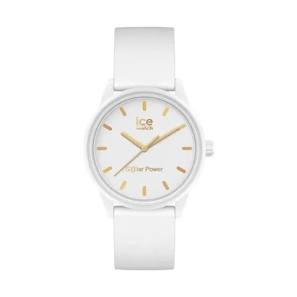 Ice Watch Montre Ice Watch Solar Power Blanc