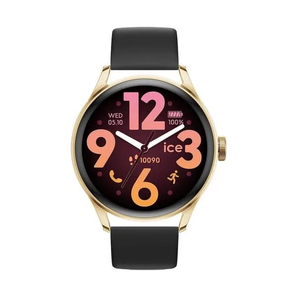 Ice Watch Montre Connectée Ice Watch Collection Ice Smart 3.0 en Silicone Noir