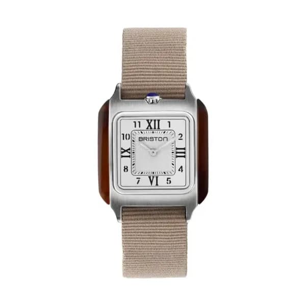 Briston Montre Briston Collection Streamliner Kennedy en Nato Nylon Taupe