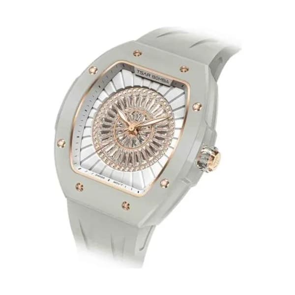 Tsar Bomba Montre Tsar Bomba - Nucleus Series Céramique - Gris - TB8220L04