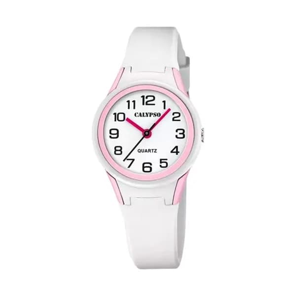 Calypso Montre Calypso en Silicone Blanc