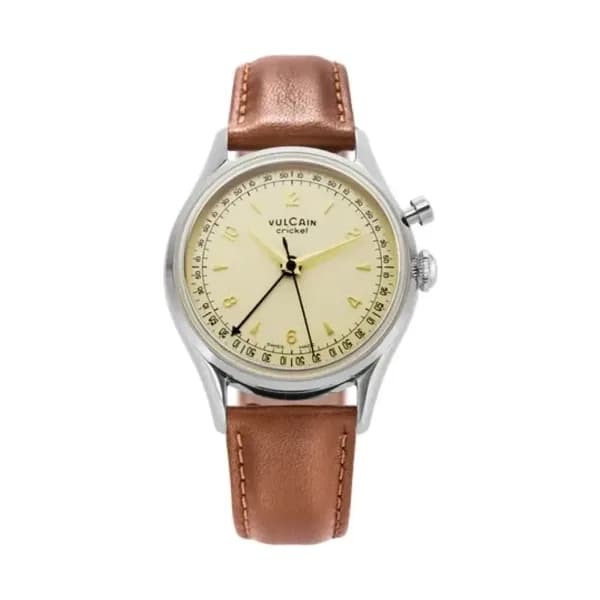 Vulcain Cricket Tradition 36 Mm Eggshell