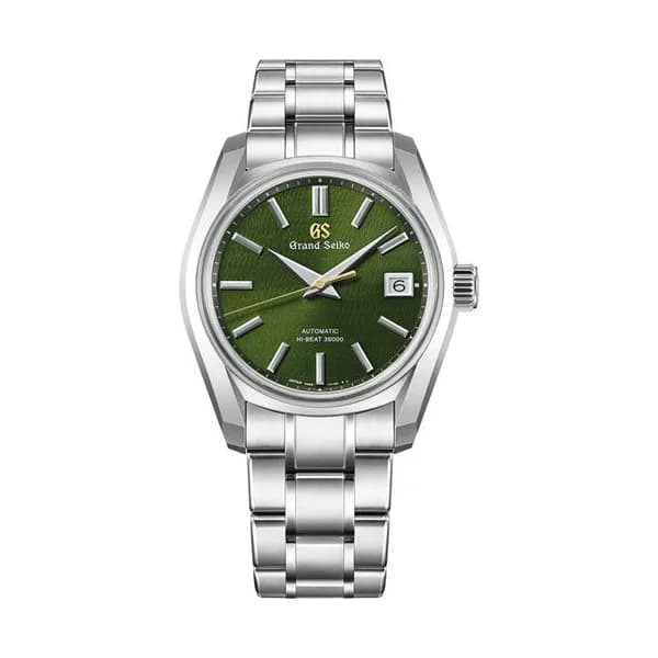 Grand Seiko Montre Grand Seiko Heritage Hi-Beat 36000 "Rikka" automatique cadran vert bracelet acier 40 mm