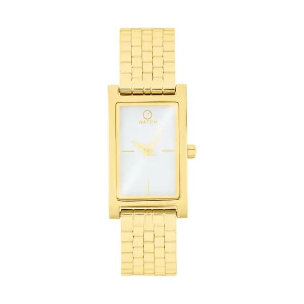 O WATCH Montre O Watch Oblong Blanc
