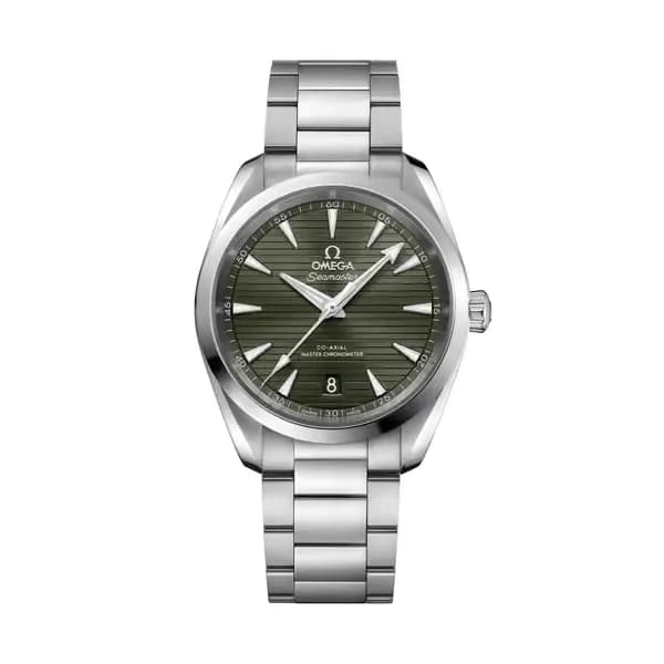 Omega Seamaster 38 mm, acier sur acier