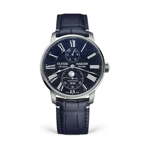 Ulysse Nardin Marine Torpilleur Moonphase Aventurine