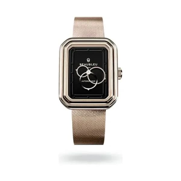 Beaubleu Montre Beaubleu Ecce Figura Onyx Bracelet Acier