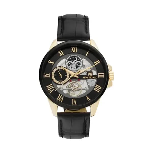 Montignac Montre quartz Homme Round Noir