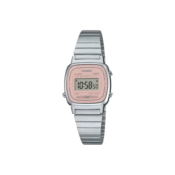 Casio Montre Casio Collection Vintage en Acier Argenté
